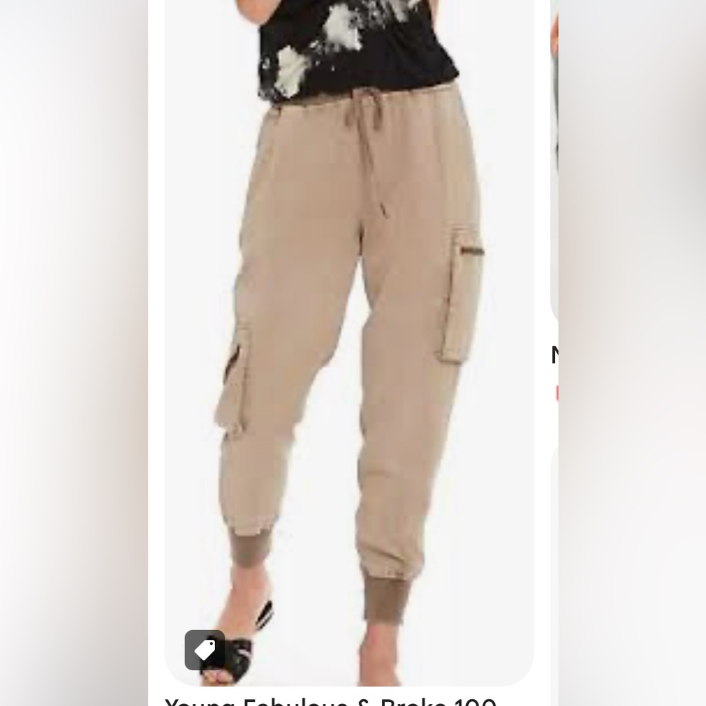 Young Fabulous & Broke Jupiter Cargo Joggers Gray